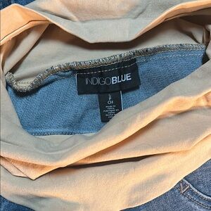 Indigo Blue Jeggings Classic Blue Denim